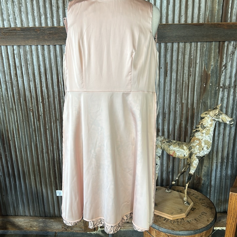 Antonio Melani Elegant Pink Lace Dress NWT! - Picture 10 of 11